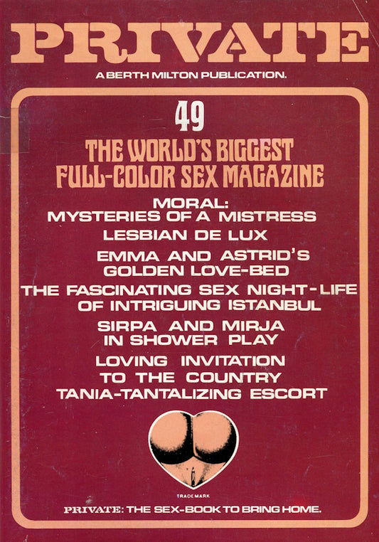 Private Magazine # 49 (1979) front cover