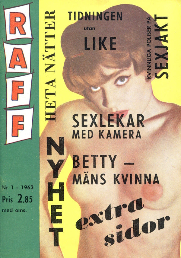 Raff Nr 01 (1963) framsida