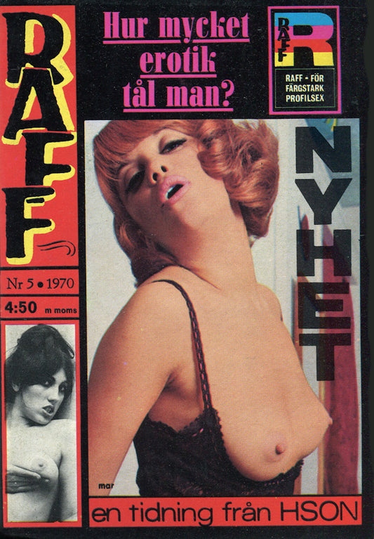 Raff Nr 05 (1970) framsida