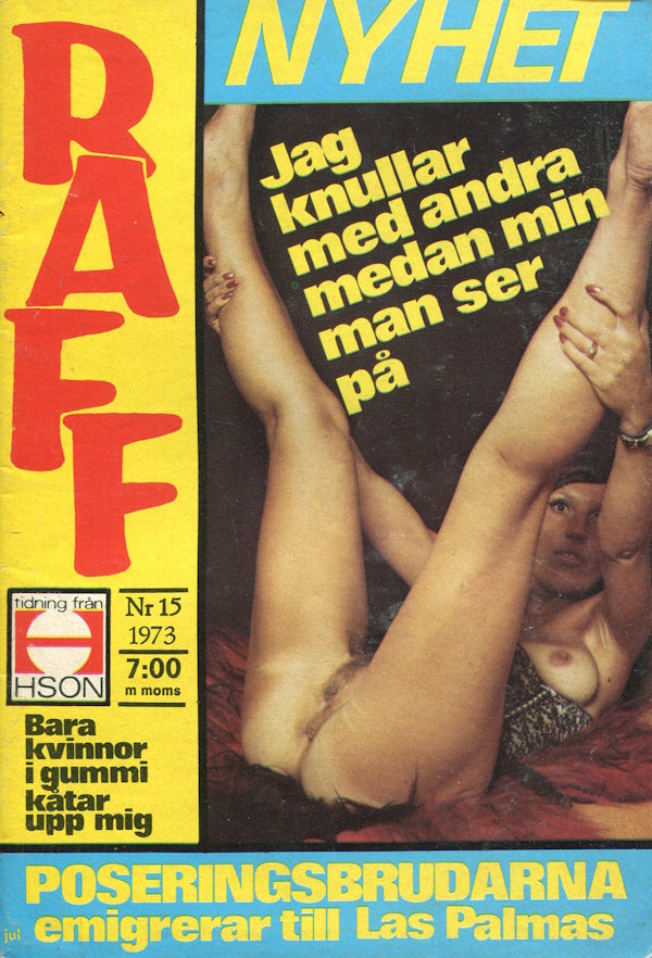 Raff Nr 15 (1973) framsida