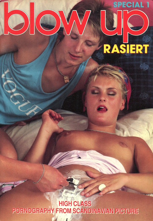 Blow Up Special: Rasiert # 01 (First Issue) framsida