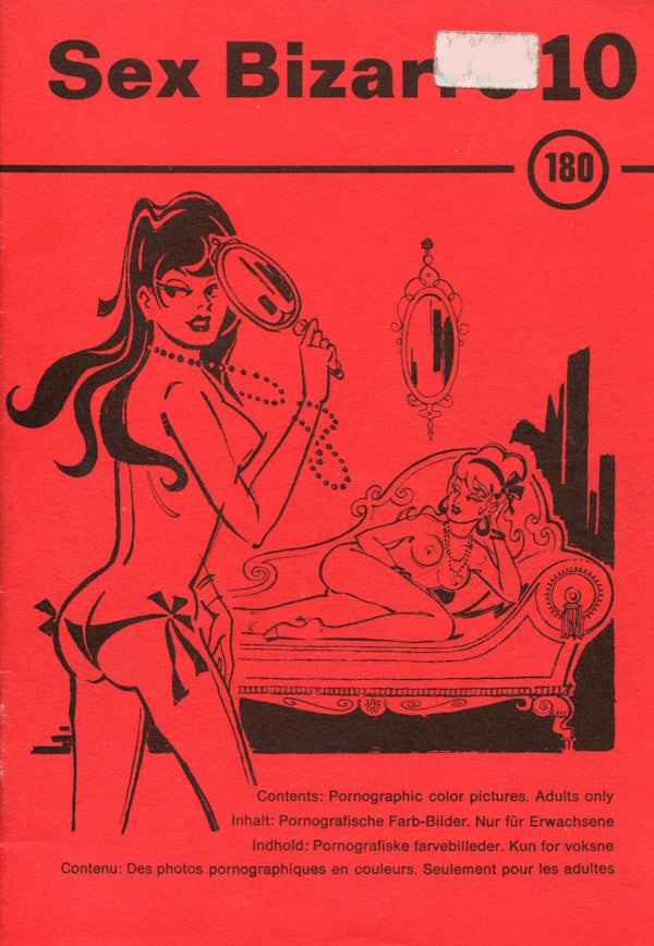 Sex Bizarre # 10 (1974) framsida