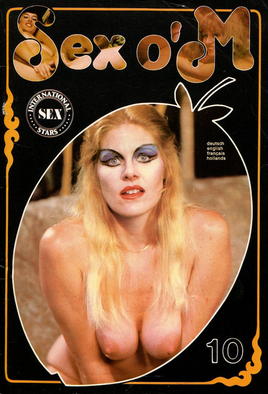 Sex o'M Erotic Magazine # 10 (1979) framsida