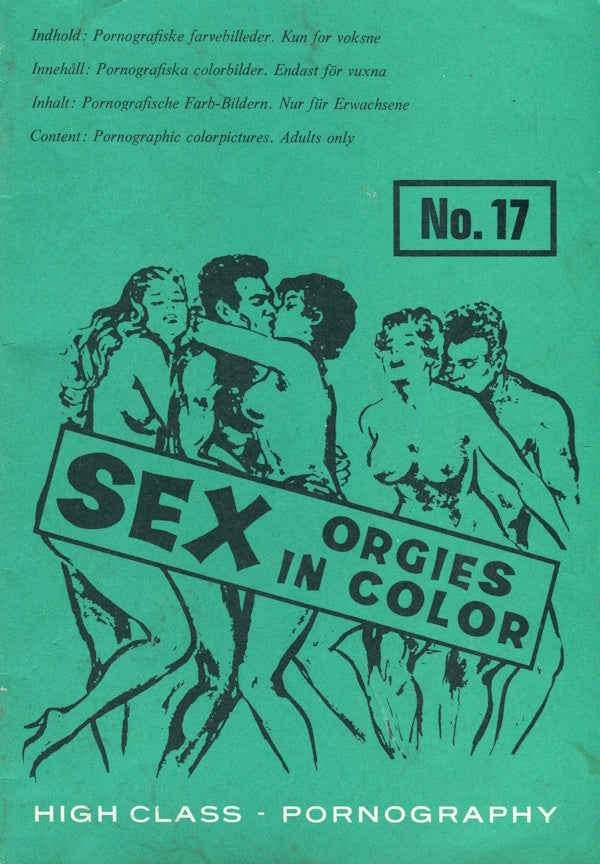 Sex Orgies in Color # 17 (1970) framsida