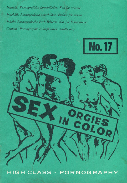 Sex Orgies in Color # 17 (1970) framsida