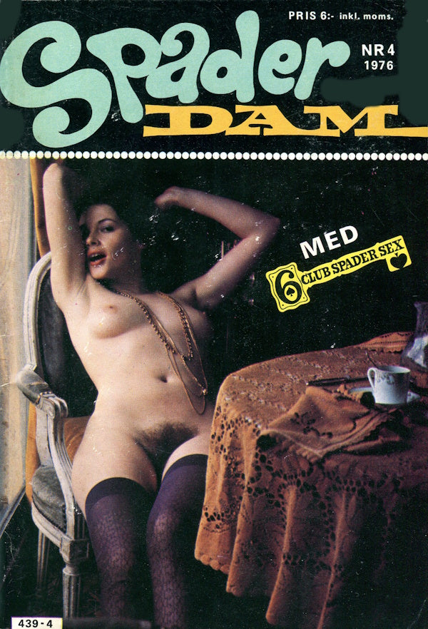 Spader Dam Nr 4 (1976) framsida