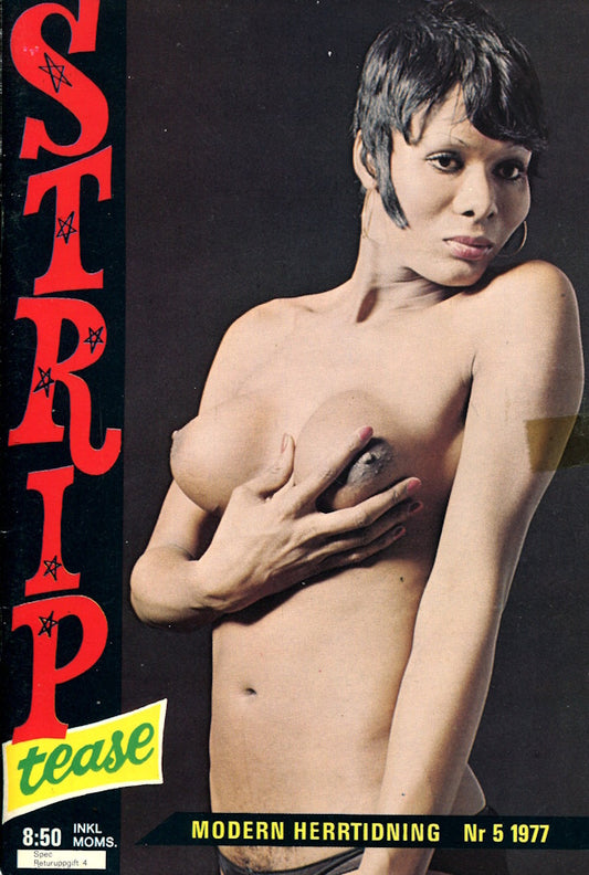 Strip-Tease # 05 (1977) framsida