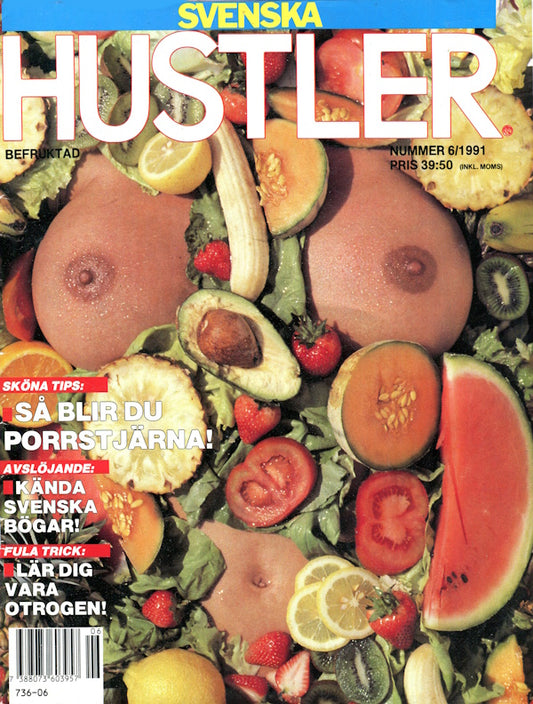 Svenska Hustler # 06 (1991) framsida