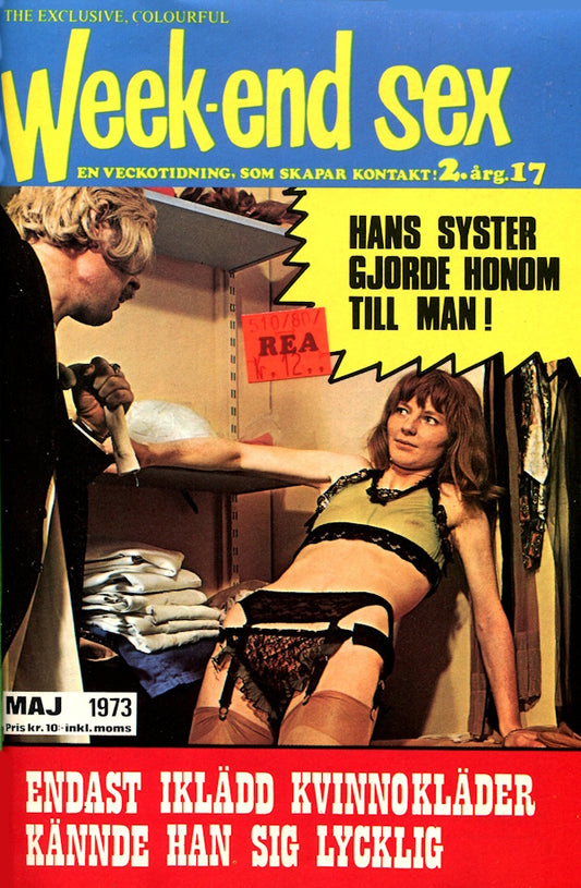 Week-end Sex - Maj (1973) framsida