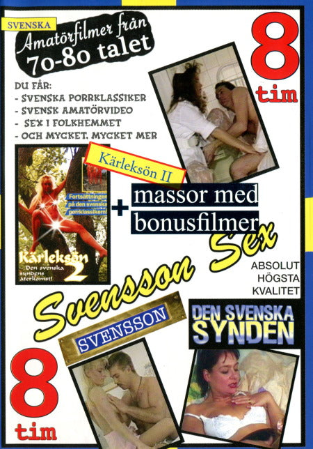 DVD - Svensson Sex nr 1 (2-disc) (art. 802-0601) front cover