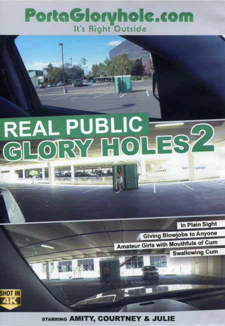 DVD - Porta Gloryhole: Real Public Glory Holes 2 front cover