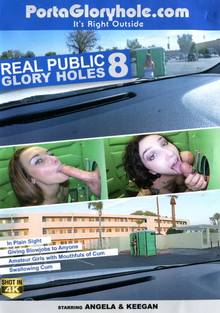 DVD - Porta Gloryhole: Real Public Glory Holes 8 front cover