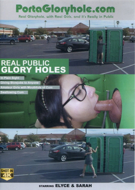 DVD - Porta Gloryhole: Real Public Glory Holes front cover