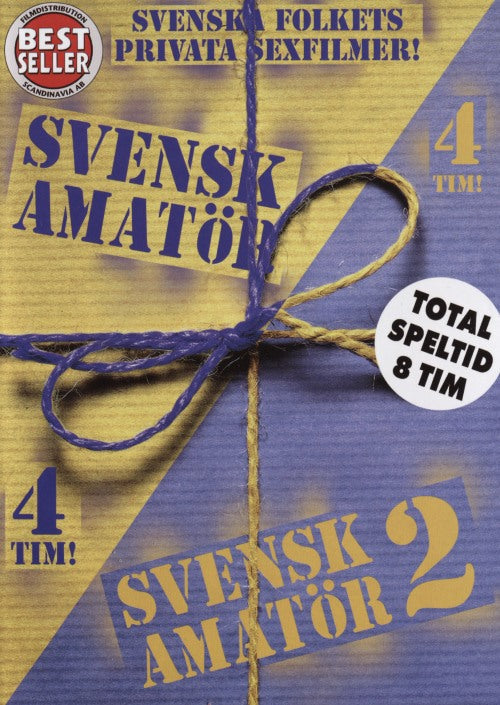 DVD - Bestseller - Svensk Amatör + Svensk Amatör 2