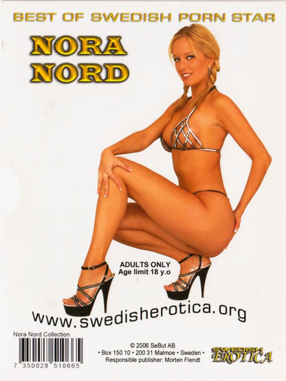 DVD - Best of Swedish Porn Star Nora Nord (3 Disc Special Limited Box Edition)